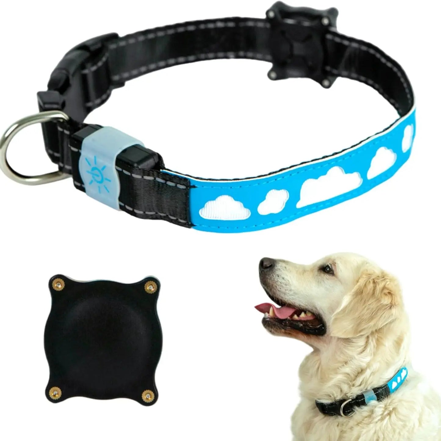 GPS Tracking Dog Collar with Airtag for Enhanced Pet Safety