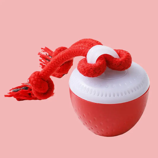 Smart Durable Chew Dog Ball Teeth Grinding Sound Toy Pet Smart Rolling Ball Electric Dog Boredom Relief Rolling
