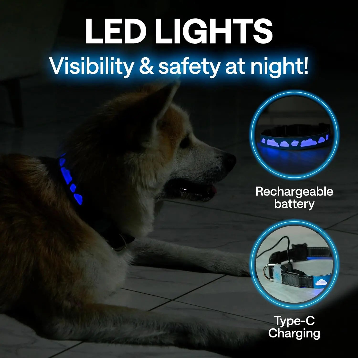 GPS Tracking Dog Collar with Airtag for Enhanced Pet Safety